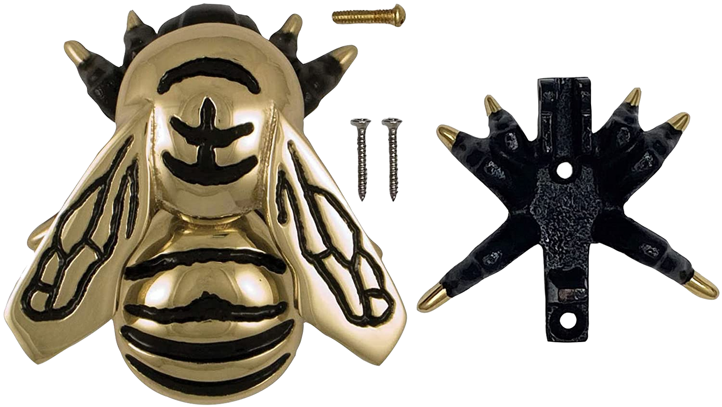 Bee Door Knocker, Cast Iron