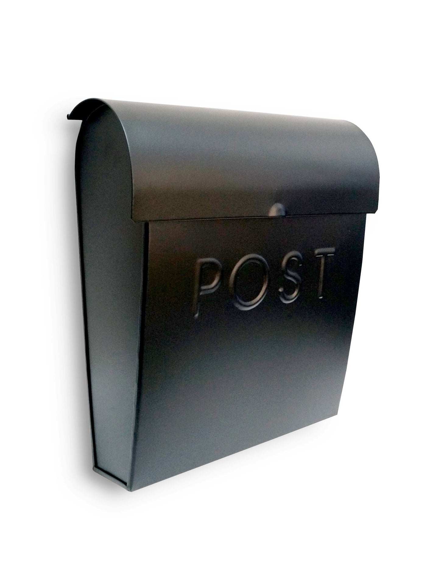 Boîte aux lettres Euro noire POST