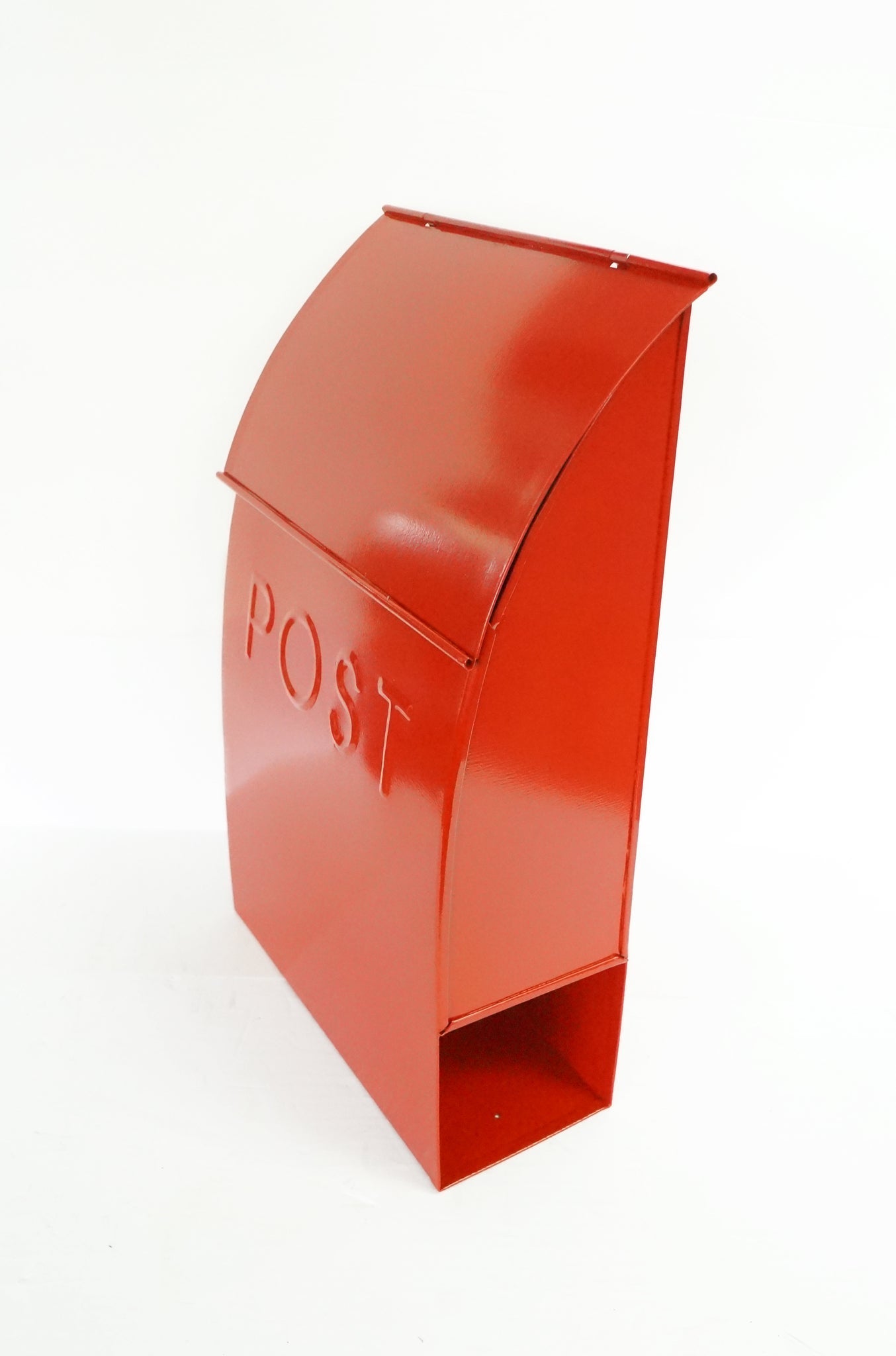 Boîte aux lettres pointue Milano rouge