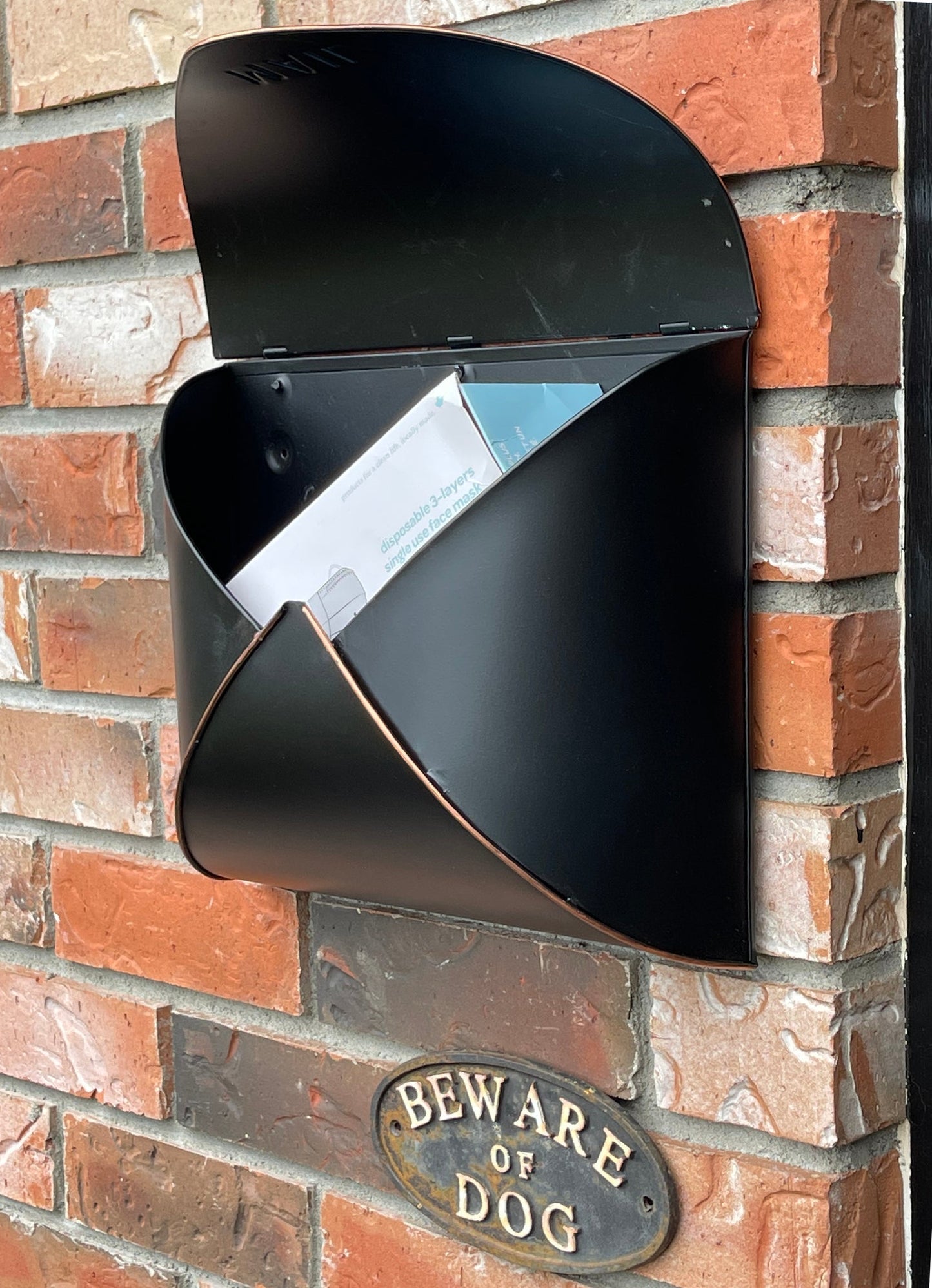 Enveloppe Boîte aux lettres BLK/CP