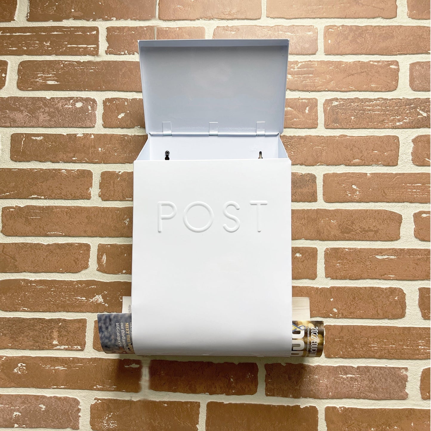 "Boîte Aux Lettres Trixie, Blanche, Dernière Chance"