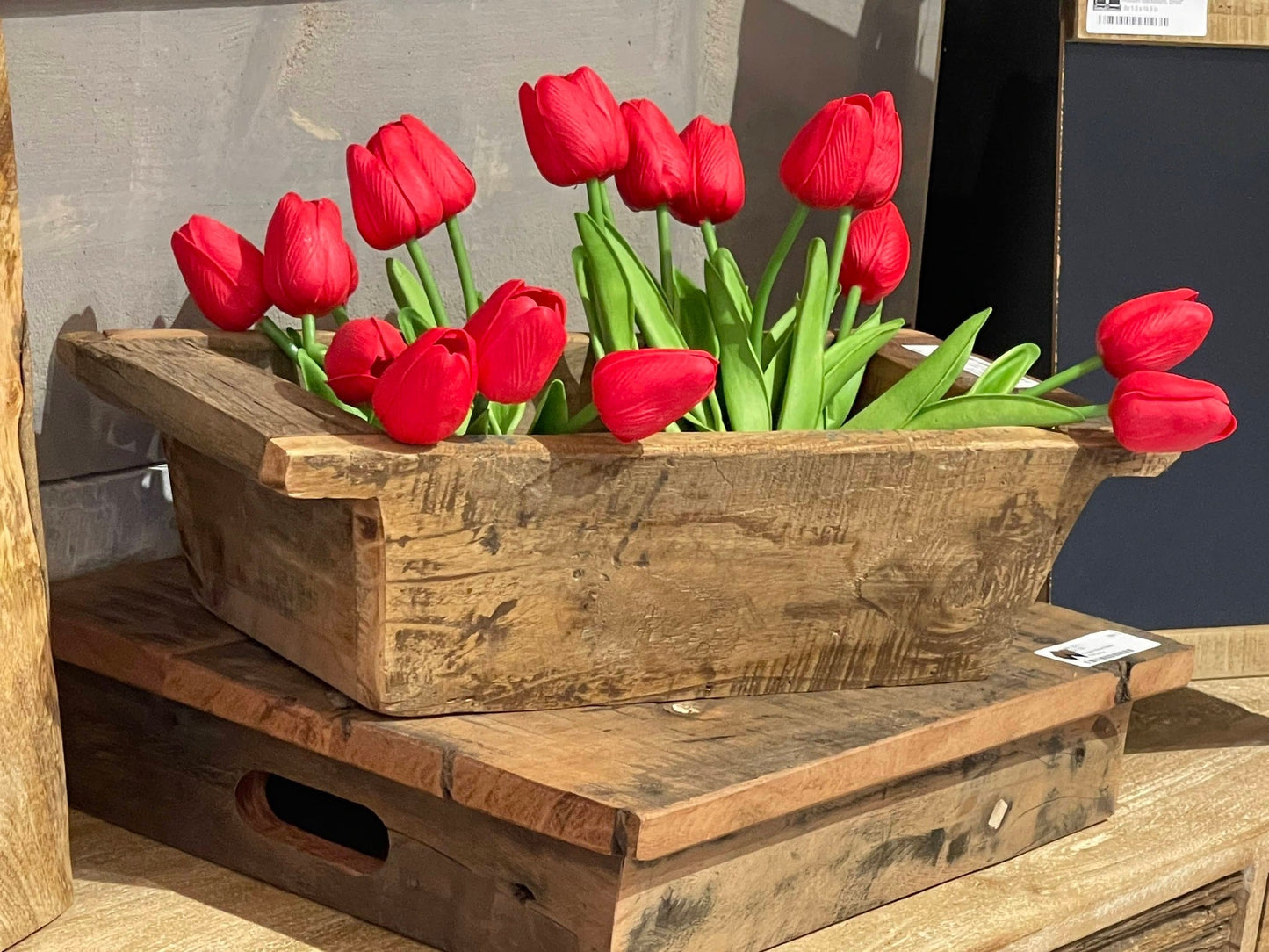 Support en bois recyclé