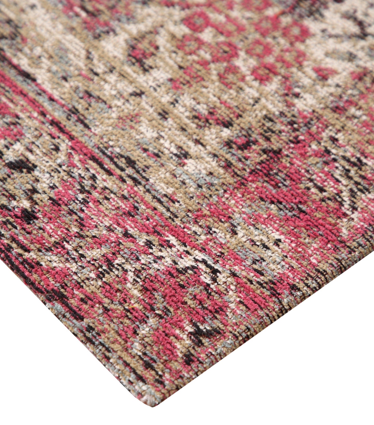 « Tapis tissé Amer, 4 x 6 pieds, rose, 10 % de réduction »