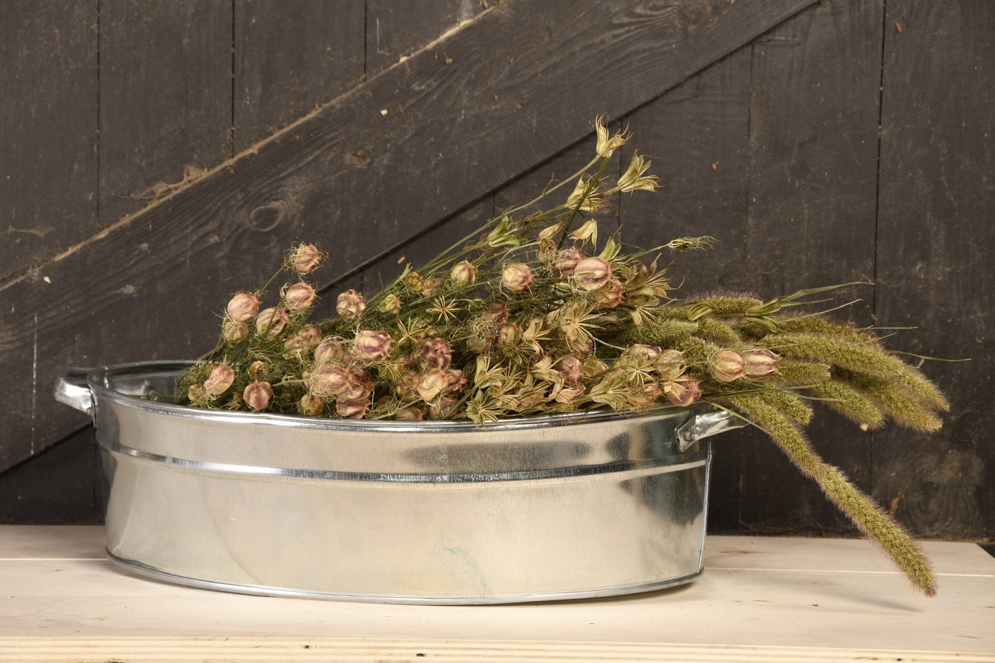 Oval Zinc Tub L