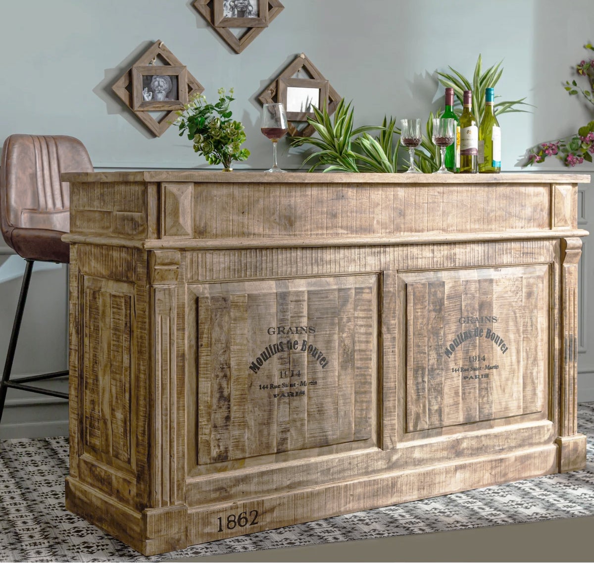 Marjorie Rustic Bar/Counter
