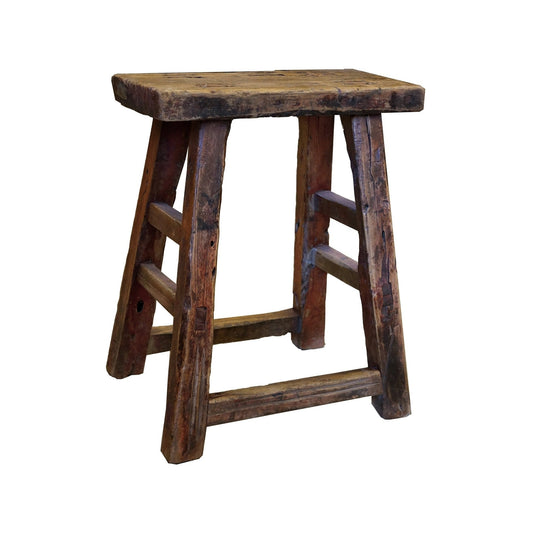 Tabouret Rectangulaire Antique