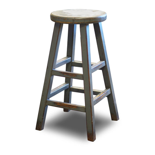 Tabouret de comptoir rond Kovu Gris