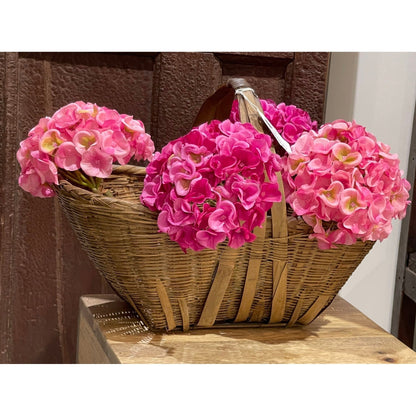 Vintage bamboo basket