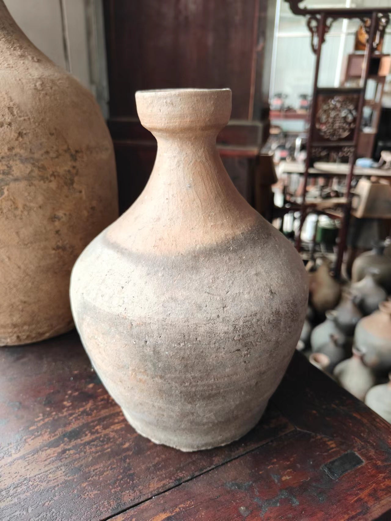 Vintage Clay Pot 10 Inches Tall