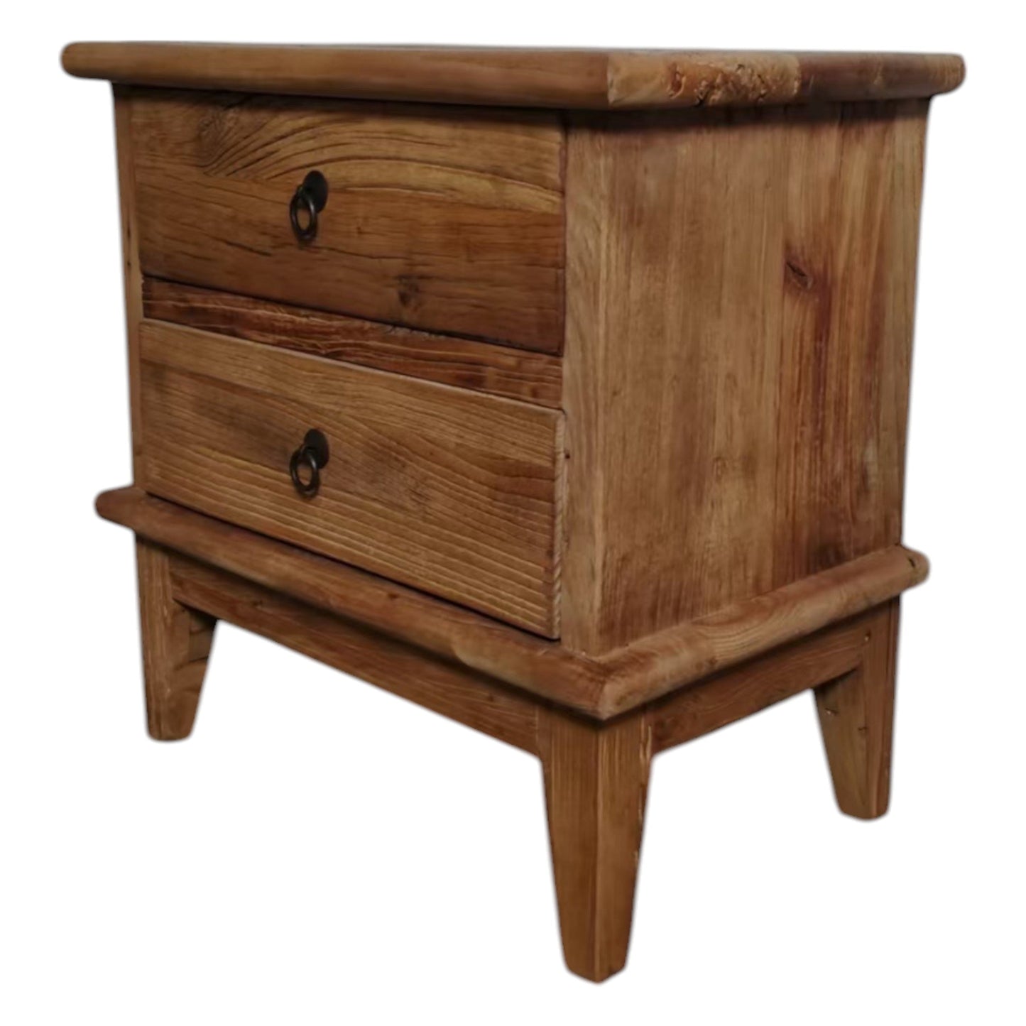 Old Elm 2Dws Bedside, Natural