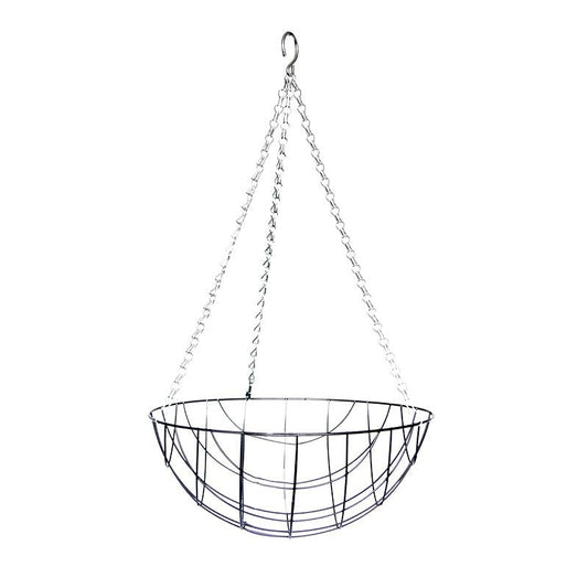 Black Metal Hanging Basket L