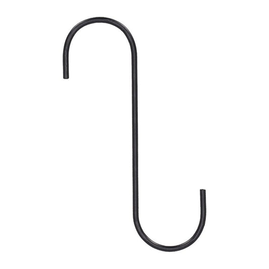 S Hook Black 20cm