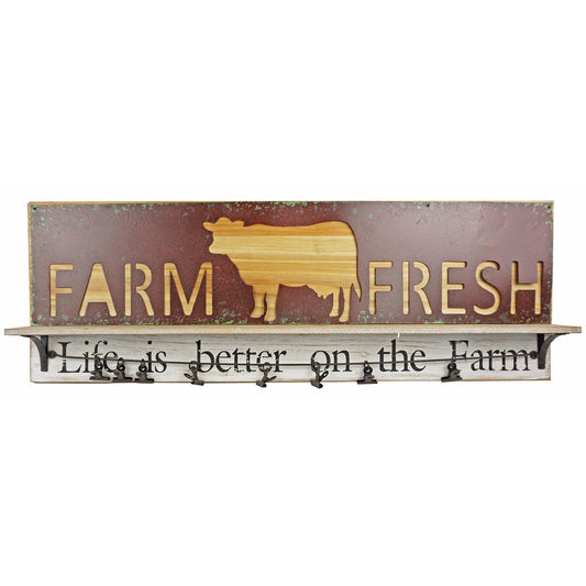Farm Fresh Cow Hanger