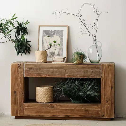 Recycled Pine Console Table