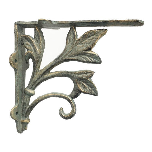 3 Leaf Bracket, Verdigris