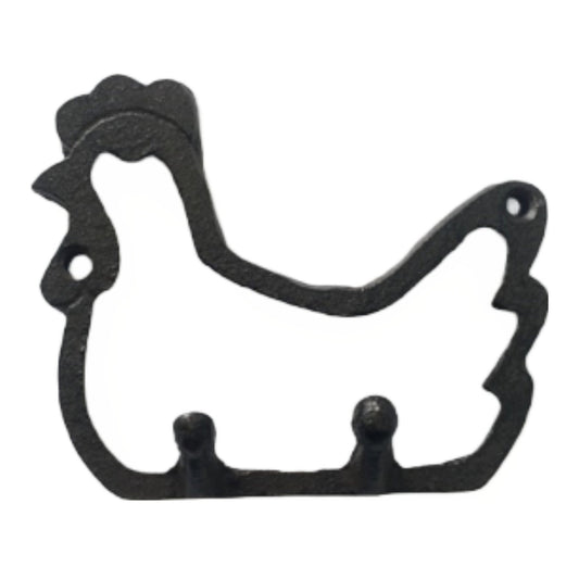 Animal Hook, Chicken, Cast Iron