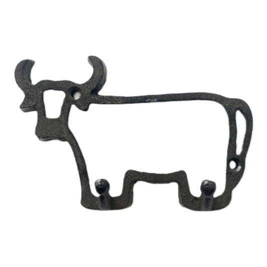 Animal Hook, Cow, Cast Iron