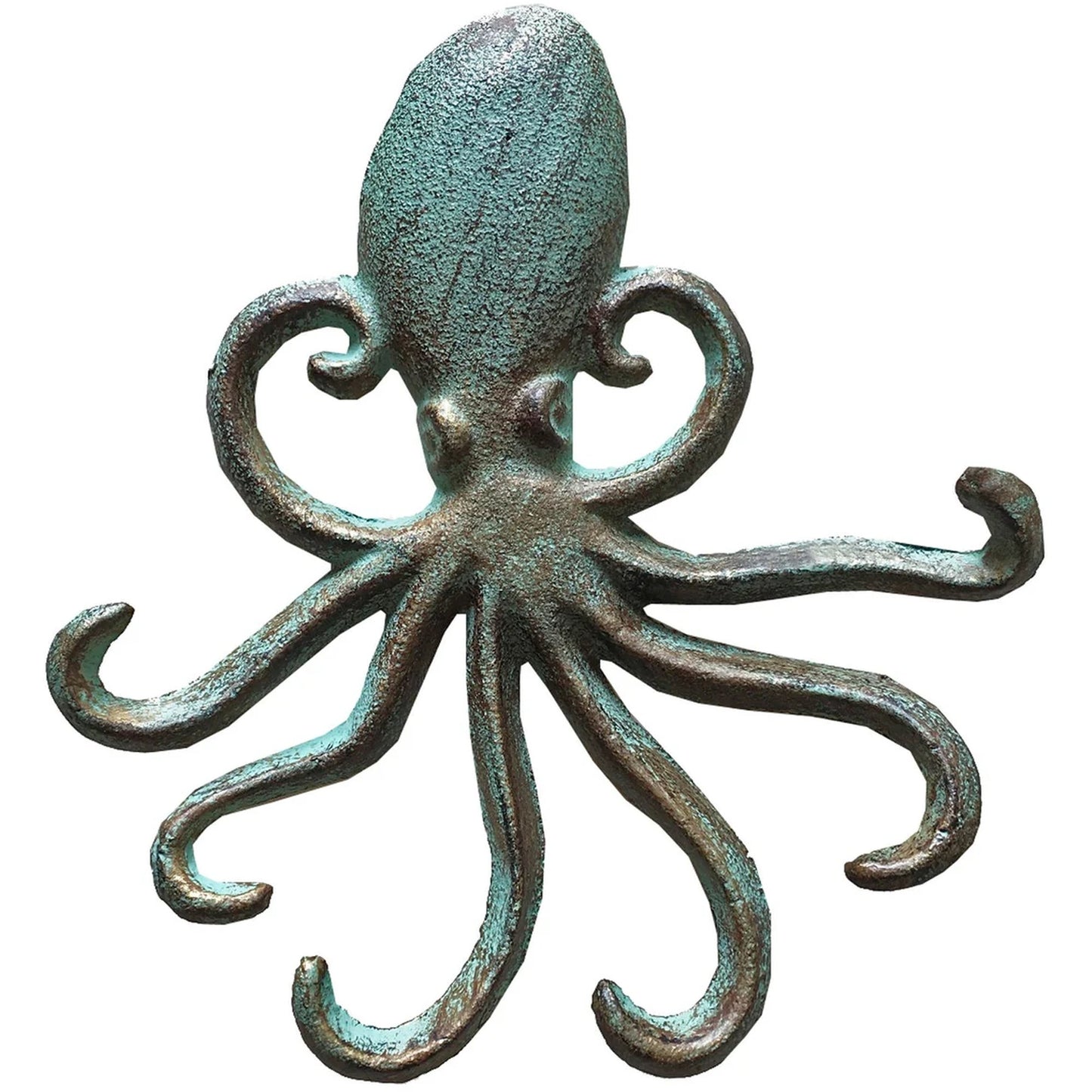 Octopus Multi Hook, crochets muraux nautiques à suspendre à l'intérieur ou à l'extérieur, vert
