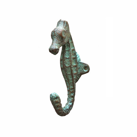 Seahorse Hook Antique Copper