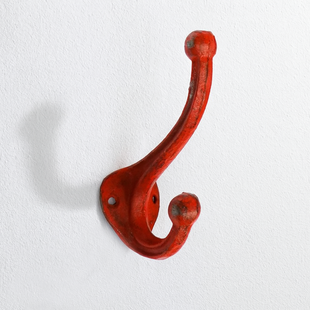 Ancha Double Hook Red Small