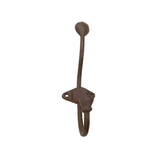 Altarf Crochet Double, Crochets Muraux pour Suspendre Intérieur et Extérieur, Marron,