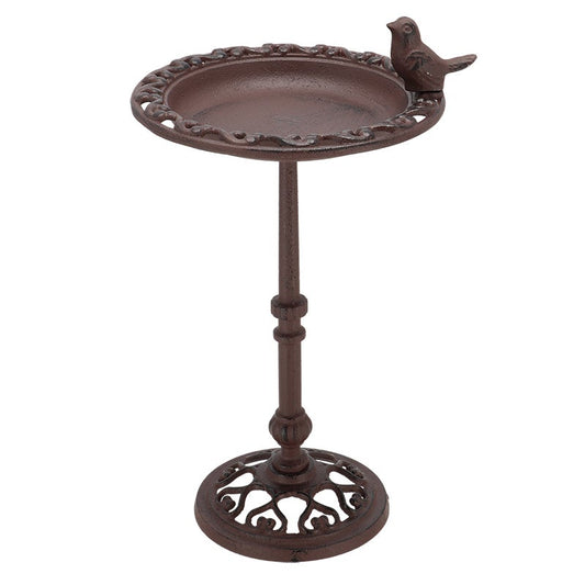 Birdbath On Pole 39cm