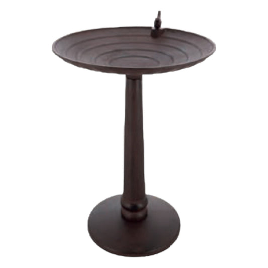 Bird Bath On Foot Cast Iron  Xl