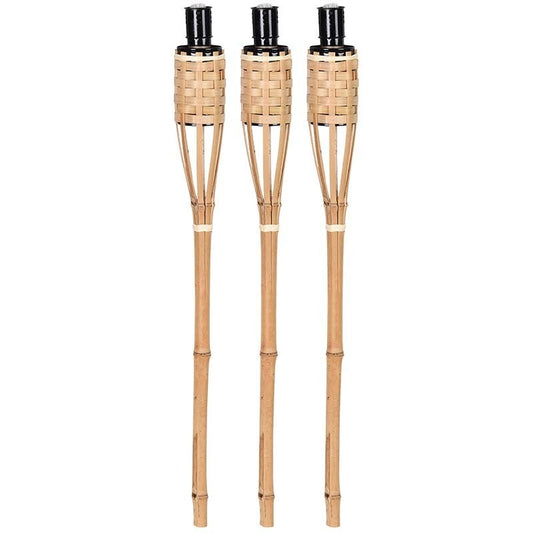 Torch bamboo set of 3