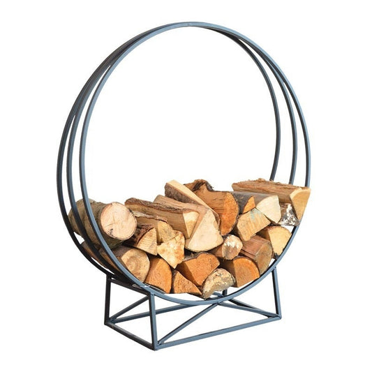 Rangement bois rond