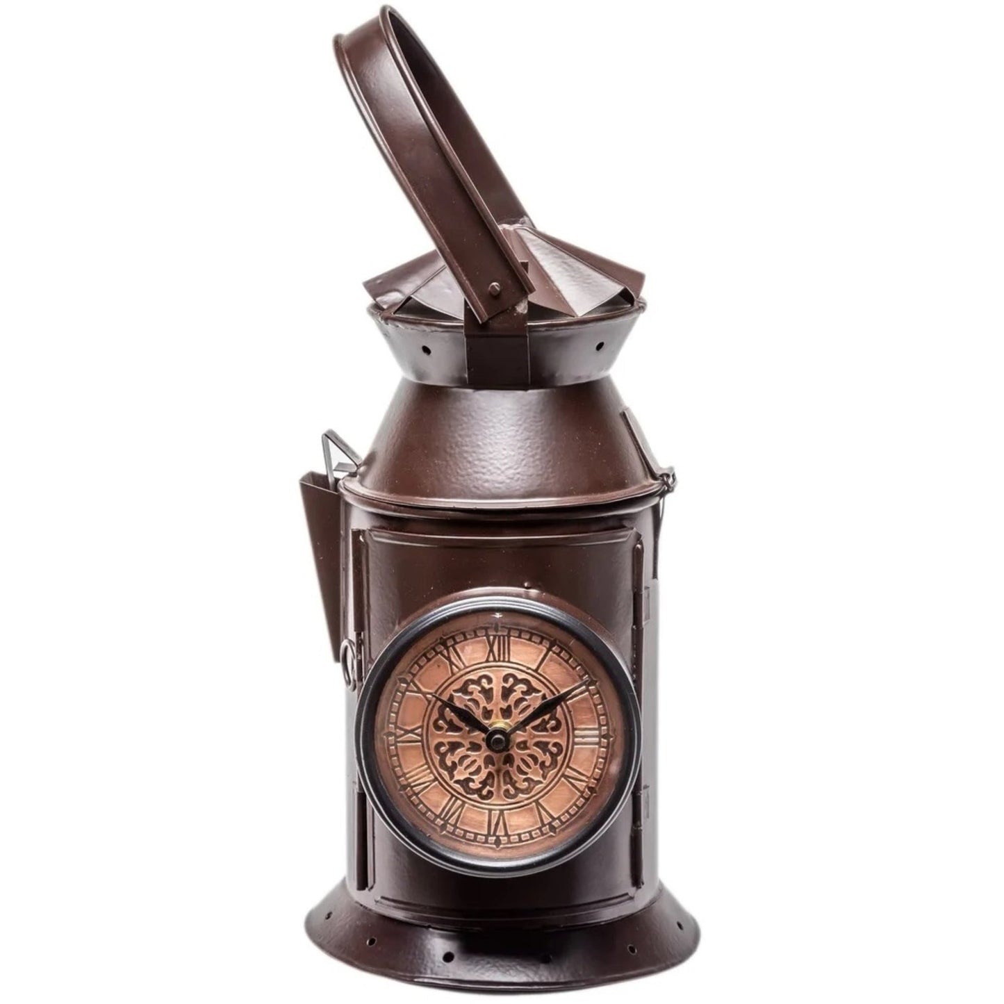 "Horloge lanterne en fer, 50 % de réduction"