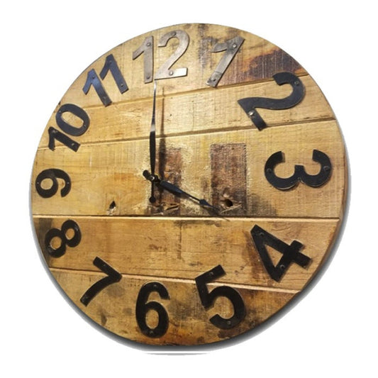 Grande Horloge Ancienne En Bois