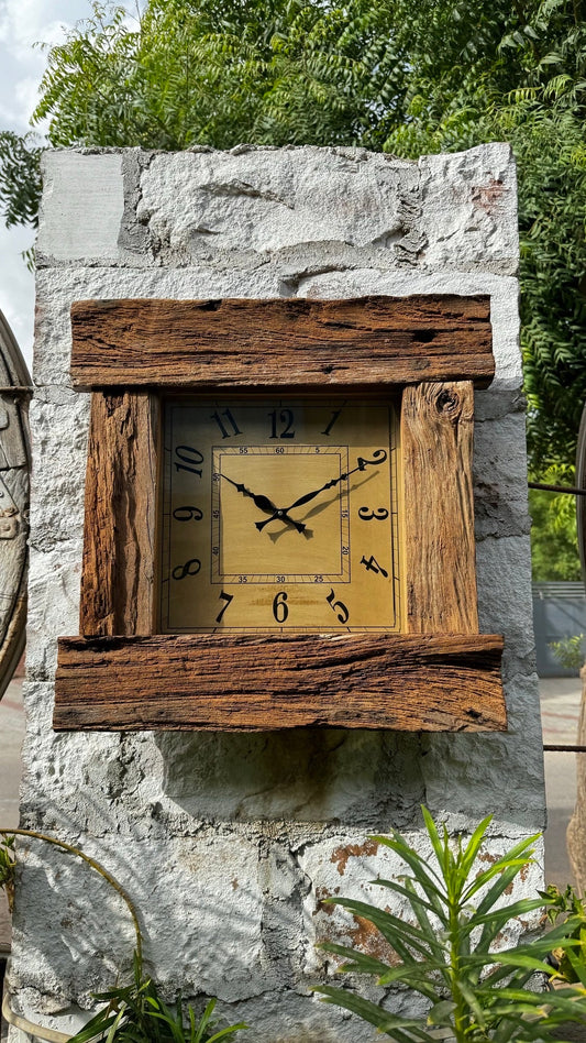 Driftwood Clock