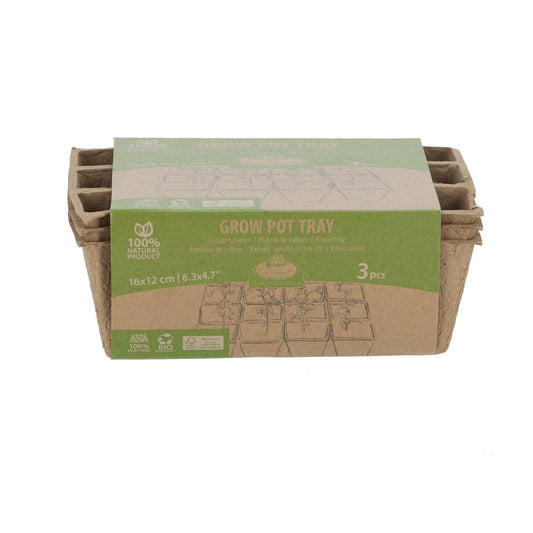 Grow Pot Plateau Ensemble de 3 S