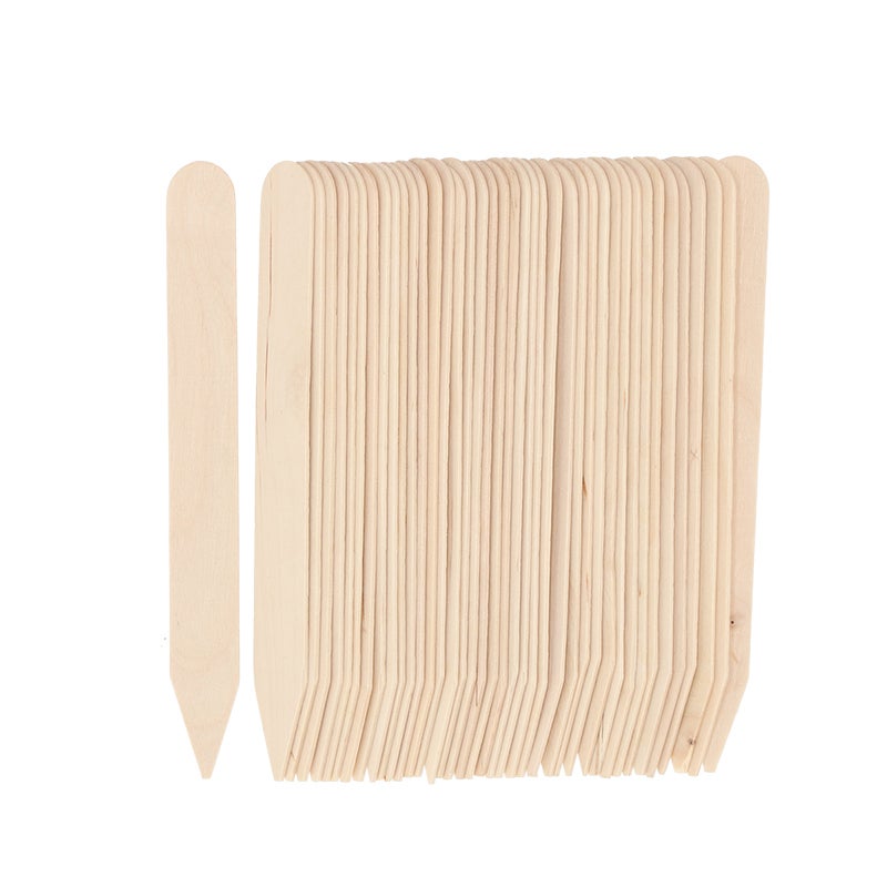 Wooden Plant Labels 40 Pieces L