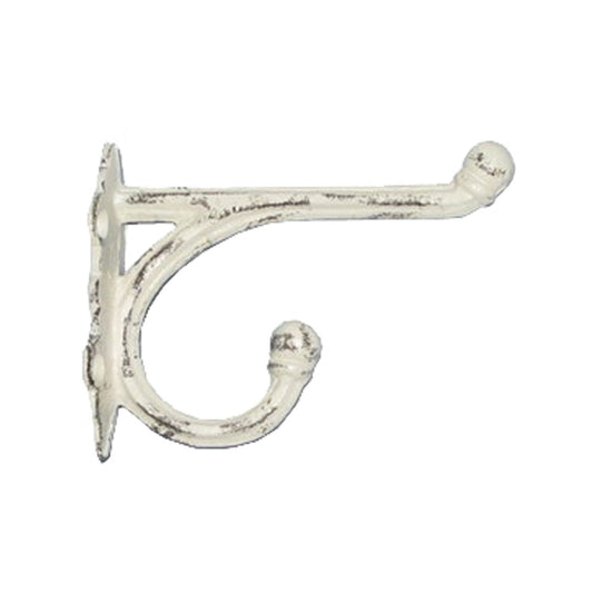 Double Hook Antique White S