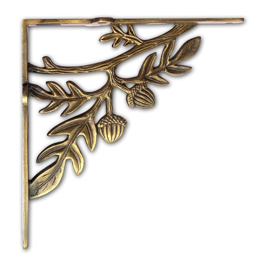 Branch & Twig Bracket, Large, Antique Gold