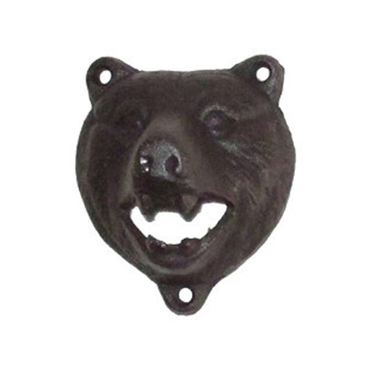 Bottle Opener Bear Black