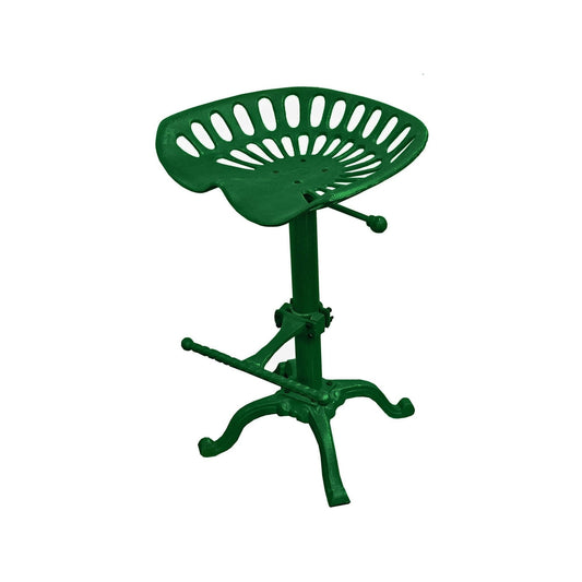 Tabouret de siège de tracteur Vert