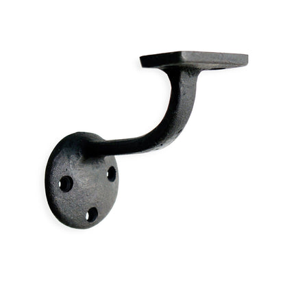 Support de main courante en fonte, supports robustes pour mains courantes, noir