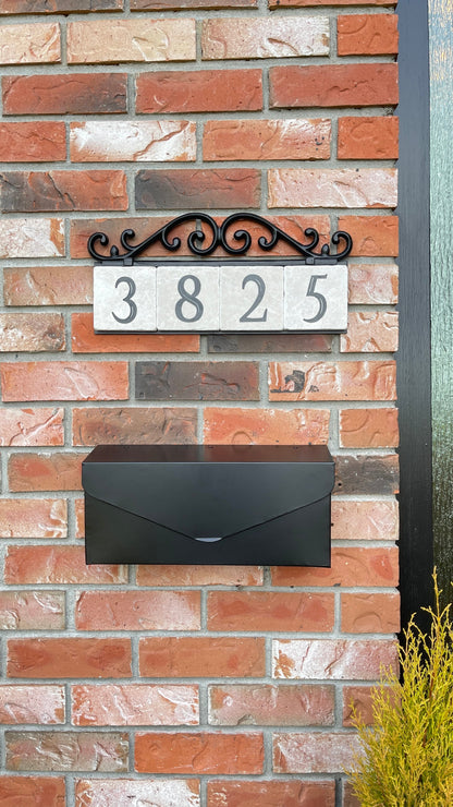 Old world bracket,4-tile, horizontal