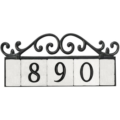 Old world bracket,4-tile, horizontal