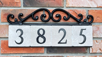 Old world bracket,4-tile, horizontal