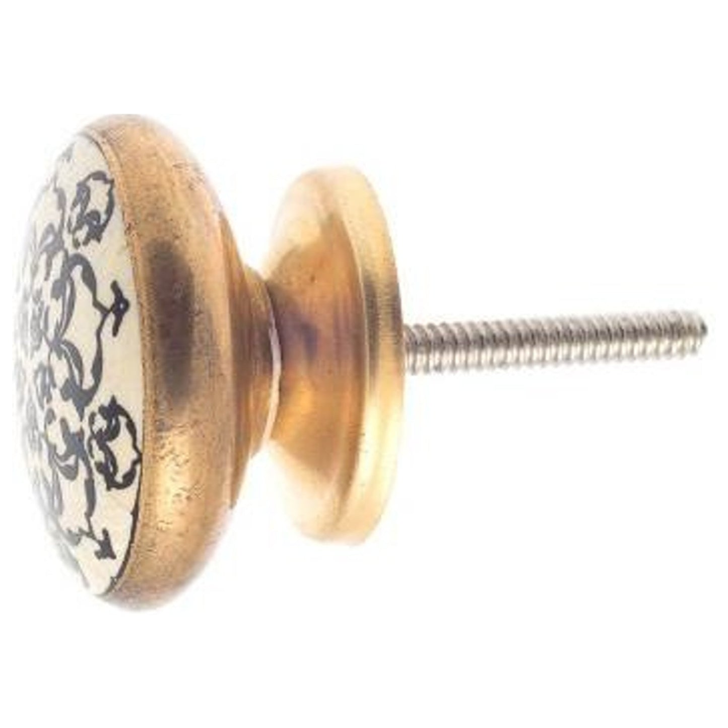 Ceramic Knob, Navy