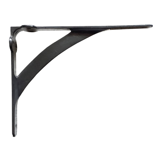 Avant Shelf Bracket, Black, Large, 10x7.5x2 in