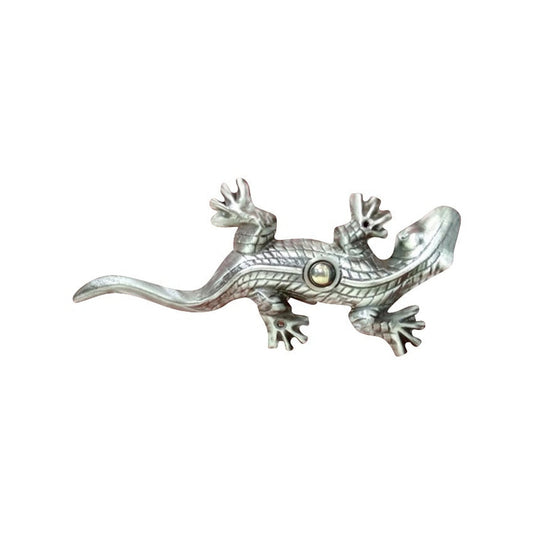 Gecko Push Bell, cloches murales antiques, laiton