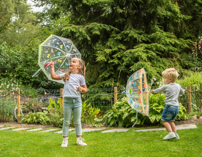 Parapluie Enfants Papillons Transparents