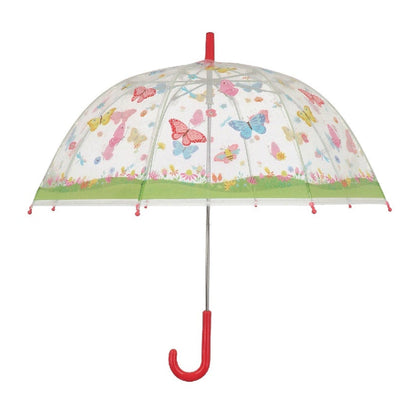 Parapluie Enfants Papillons Transparents