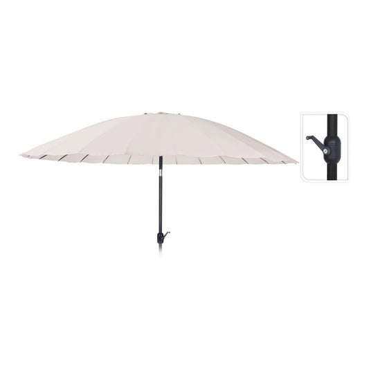 "Nola Parapluie Shanghai 325cm Crème, 25% de réduction"