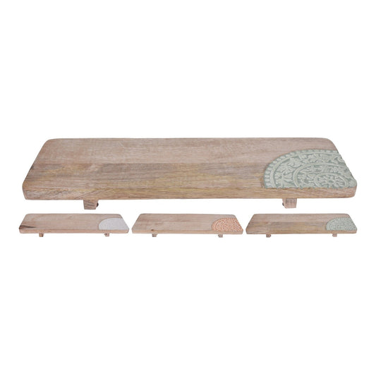 "Planche à Découper Kiara 50X16cm Bois, 30% de Remise"