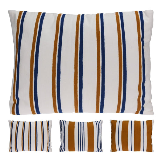 Stripe Cushion 45X60Cm, 3 Assorted